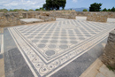 Magnifiques mosaiques dans la ville romaine d'Empuries