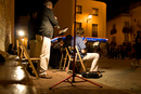 Sardagne (danse catalane) sur la place du village de Begur