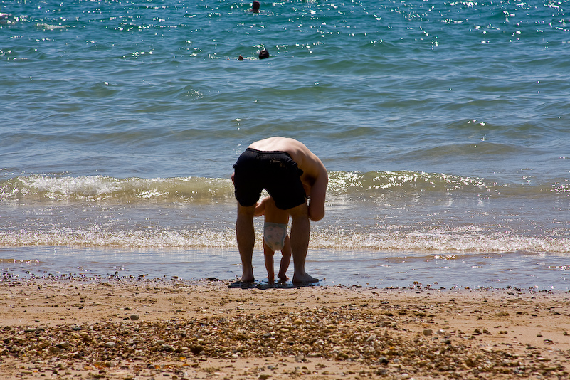 Plage de Bournemouth - 27 Juillet 2008