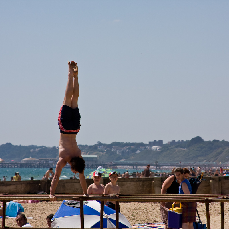 Plage de Bournemouth - 27 Juillet 2008