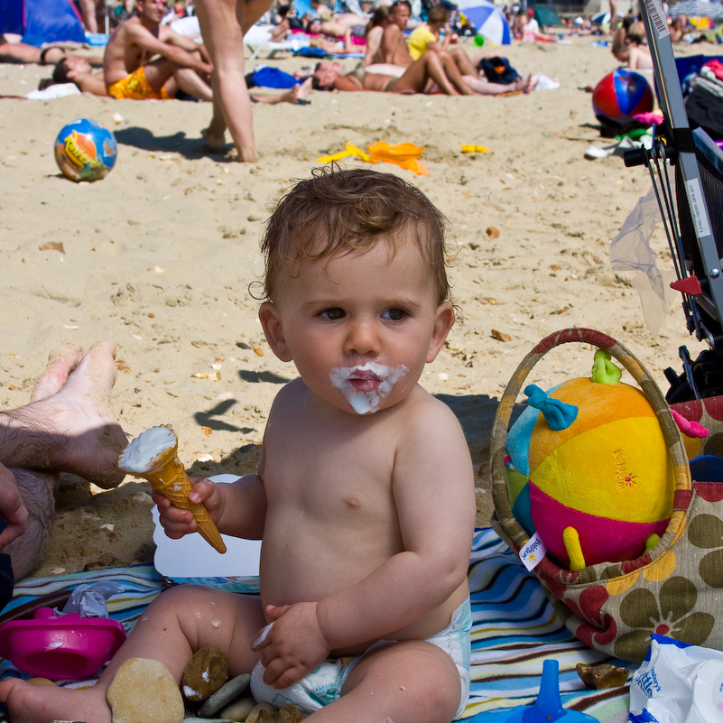 Plage de Bournemouth - 27 Juillet 2008