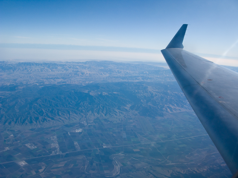 15 Novembre 2008 - Vol entre Tucson et San Francisco