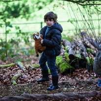 Basildon - 16 February 2013 / Oscar with his new friend Strippy