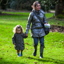 Basildon - 16 February 2013 / Jess and Alana walking