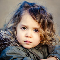 Princess Alana in Cliveden / Our Princess in Cliveden. I really like this photo. I love her big eyes...