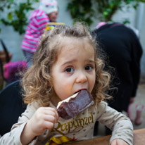 Cliveden - 17 February 2013 / Alana and her ice-cream...