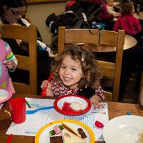 Marlow - 24 February 2013 / Alana blowing the candle of her cake