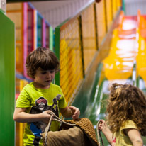 Wooburn Green - 03 March 2013 / Alana and Oscar on the slide