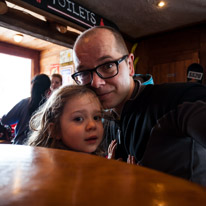 La Plagne - 11-17 March 2013 / Me and Alana getting ready for a great day on the slopes...