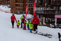 La Plagne - 11-17 March 2013 / Alana coming back from her afternoon walk with the group...