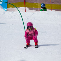 La Plagne - 11-17 March 2013 / Alana at the ski school...