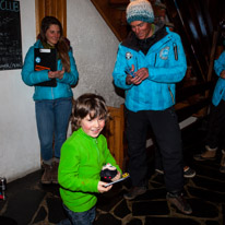 La Plagne - 11-17 March 2013 / Oscar receiving his silver medal!!