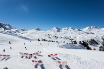 La Plagne - 11-17 March 2013 / Lunch with Oscar during this glorious day