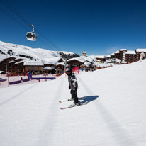 La Plagne - 11-17 March 2013 / Oscar on the slopes... I was so impressed with his progress...