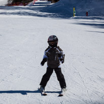 La Plagne - 11-17 March 2013 / Oscar on the slopes... I was so impressed with his progress...