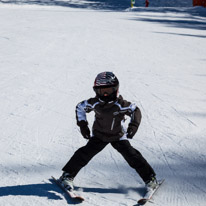 La Plagne - 11-17 March 2013 / Oscar on the slopes... I was so impressed with his progress...