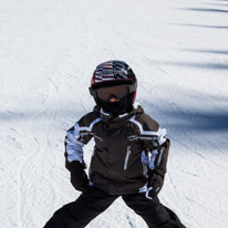 La Plagne - 11-17 March 2013 / Oscar on the slopes... I was so impressed with his progress...