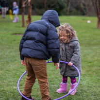 Cliveden - 31 March 2013 / Alana and Oscar playing together