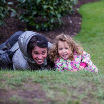 Cliveden - 31 March 2013 / Alana and Jess hiding from me...