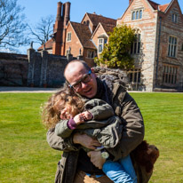 Greys Court - 02 April 2013 / Alana and her dad...