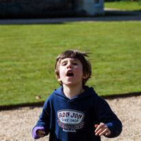 Greys Court - 02 April 2013 / Oscar running around...