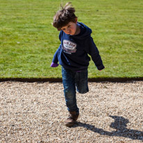 Greys Court - 02 April 2013 / Oscar running around...