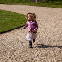 Greys Court - 02 April 2013 / Alana running around...