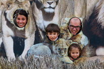 Whipsnade zoo - 07 April 2013 / Real lions...