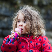 Windsor - 28 April 2013 / Alana and her ice-cream