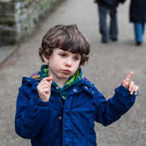 Windsor - 28 April 2013 / Master Oscar covered in chocolate...