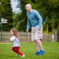 Savill Garden - 19 May 2013 / Alana playing football...