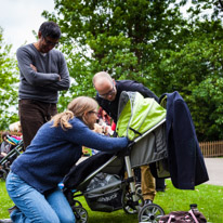 Henley-on-Thames - 22 May 2013 / Tuc, Annette and me talking to Noah