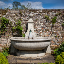 Henley-on-Thames - 25 May 2013 / One of the fountain in the garden