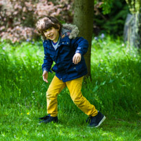 Henley-on-Thames - 25 May 2013 / Oscar jumping on the branches of a tree...