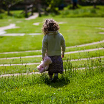 Henley-on-Thames - 25 May 2013 / Alana playing around the maize...