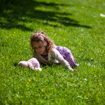 Henley-on-Thames - 25 May 2013 / Alana playing around the maize...