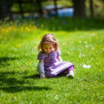 Henley-on-Thames - 25 May 2013 / Alana playing around the maize...