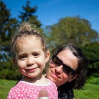 Henley-on-Thames - 01 June 2013 / Alana having an ice-cream