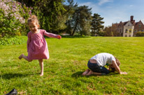 Henley-on-Thames - 01 June 2013 / Alana and Oscar playing together...