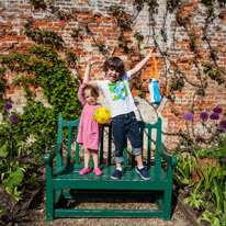 Henley-on-Thames - 01 June 2013 / Oscar and Alana on the bench