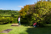 Middle Ascendon - 08 June 2013 / Rose and Oscar in the garden