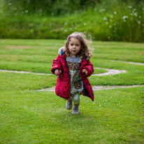 Greys Court - 15 June 2013 / Alana running around...