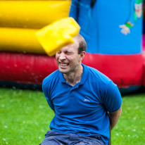 Henley-on-Thames - 22 June 2013 / Tim Hoskins getting wet...