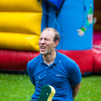 Henley-on-Thames - 22 June 2013 / Tim Hoskins getting wet...