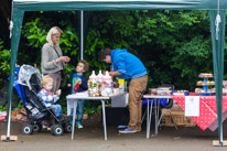 Henley-on-Thames - 22 June 2013 / Rhys at the cake sale and tombola