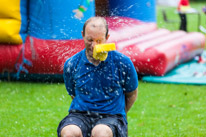 Henley-on-Thames - 22 June 2013 / Tim Hoskins getting wet...