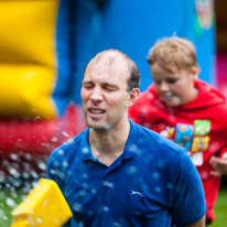 Henley-on-Thames - 22 June 2013 / Tim Hoskins getting wet...