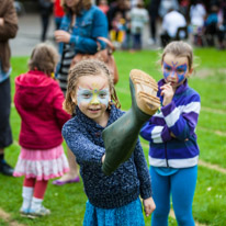 Henley-on-Thames - 22 June 2013 / Beautiful face painting