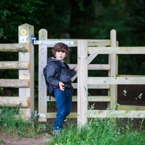 Greys Court - 23 June 2013 / Oscar leading the way...