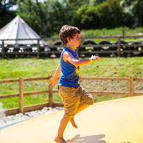 Bucklebury Farm - 30 June 2013 / Oscar bouncing